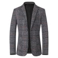 thumbnail image 1 of Yindaity Mens Casual Sport Coats Blazers Two Button Formal Lightweight Suit Jacket Black Suit Jacket for Men (Grey,185), 1 of 2