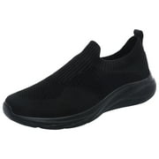 Men's Black Slip on Dress Shoes