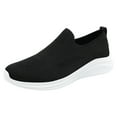 thumbnail image 1 of Yindaity Mens Walking Shoes Men's Slip-on Sneakers Wide Width Comfort Walking Shoes Casual Flats (White,8), 1 of 6