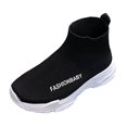 thumbnail image 1 of Yindaity Mesh Kids Boys Girls Casual Sneakers for Sport Walking Running School Boys' Walking Shoes Black,7.5, 1 of 8