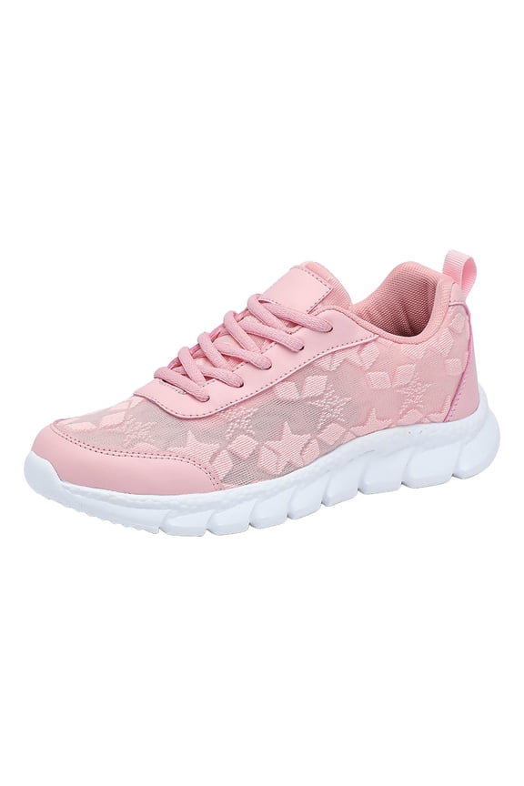 Mesh Road Running Shoes Womens Sneakers Fashion Walking Casual Lightweight Tennis Shoes Women'S Running Shoes Pink,10.5