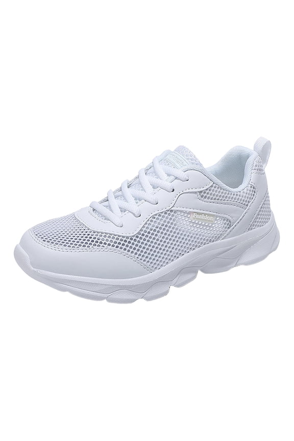 Mesh Women Running Shoes Women's Trail Running Barefoot Shoes | Wide Toe Box Minimalist Sneakers | Zero Drop Clouds Women Shoes White,6.5