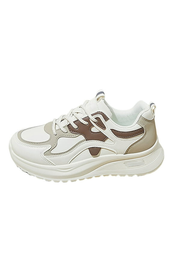 PU Running Shoes for Women Women’s Glycerin Supportive Running Shoe Lightweight Running Shoes Brown,6