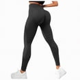 thumbnail image 1 of Yindaity Petite Yoga Pants for Women High Waisted Leggings for Women - Tummy Control Yoga Pants for Workout Running Athletic Women's Leggings(Black,3XL), 1 of 5