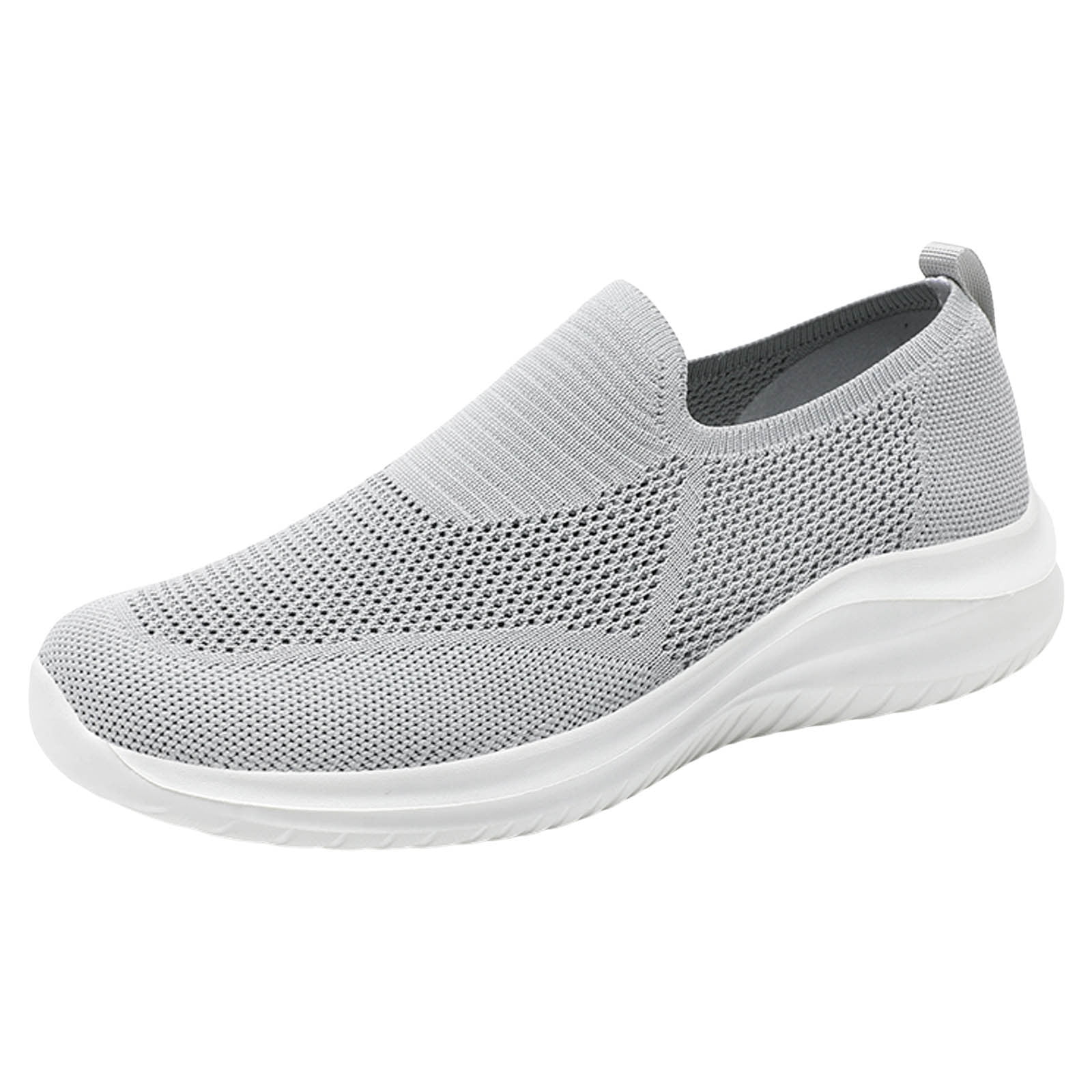 Men\'s Tennis Leather Cloudfoam Midsole Comfortable Gray Athletic Sneaker Shoes adidas Cloudfoam Comfy Men main image 2