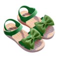 thumbnail image 1 of Yindaity Sandals for Girls Jelly Shoes for Girls, Princess Birthday Sandals for Little Girls, Blue Toddler Glitter Sandals Frozen Inspired Party Dress Flats (Green,9), 1 of 4