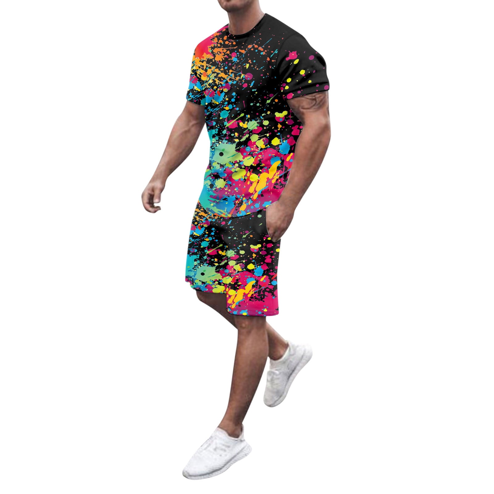 Yindaity Sexy Cowgirl Outfits for Men Y2k 2 Piece Outfits for Men ...