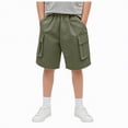 thumbnail image 1 of Yindaity Shorts Toddler Boy Toddler to Youth Athletic Shorts for Boys and Girls Soccer Basketball Sports(AG,5-6 Years), 1 of 5
