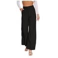 thumbnail image 1 of Yindaity Women Jeans Women'S Luscious Curvy Bootcut Mid-Rise Insta Stretch Juniors Jeans (Standard And Plus) Black,L, 1 of 6