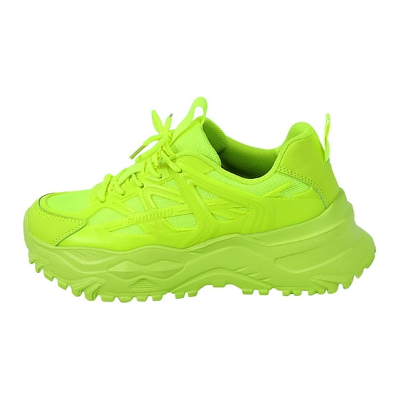 Yindaity Women'S Athletic Light Runner Shoes Women Slip On Sneakers Green,9