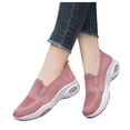 thumbnail image 1 of Yindaity Women'S Hands Free Slip Ins Smooth Step Sneaker Ladies Sneakers Pink,7.5, 1 of 6