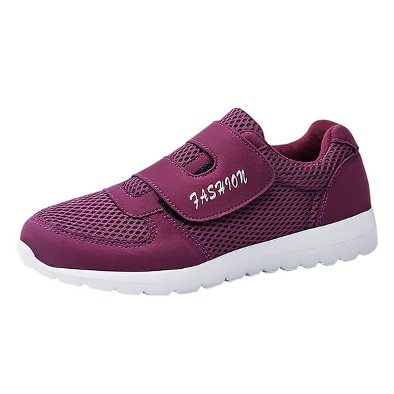 Yindaity Women'S Walking Shoes Slip On Sneakers Lightweight Tennis Shoes Sock Sneakers Women Slip On Sneakers Purple,6.5