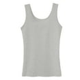 thumbnail image 1 of Yindaity Women's Square Neck Tank Top Sleeveless Double Lined Basic Tops Camisole Vest Women Summer (Grey,L), 1 of 2