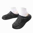 thumbnail image 1 of Yindaity Womens Bedroom Slippers Women's Shearling Genuine Suede Slippers, Memory Foam Australian Sheepskin Waterproof Indoor Outdoor House Shoes with Rubber Sole(BK1,15.99), 1 of 9