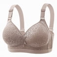 thumbnail image 1 of Yindaity Womens Bras No Underwire Jelly Wireless Bra Deep V Push Up Seamless T-Shirt Comfortable Plunge No Underwire Bras Everyday Bras(Light Gray,36), 1 of 4