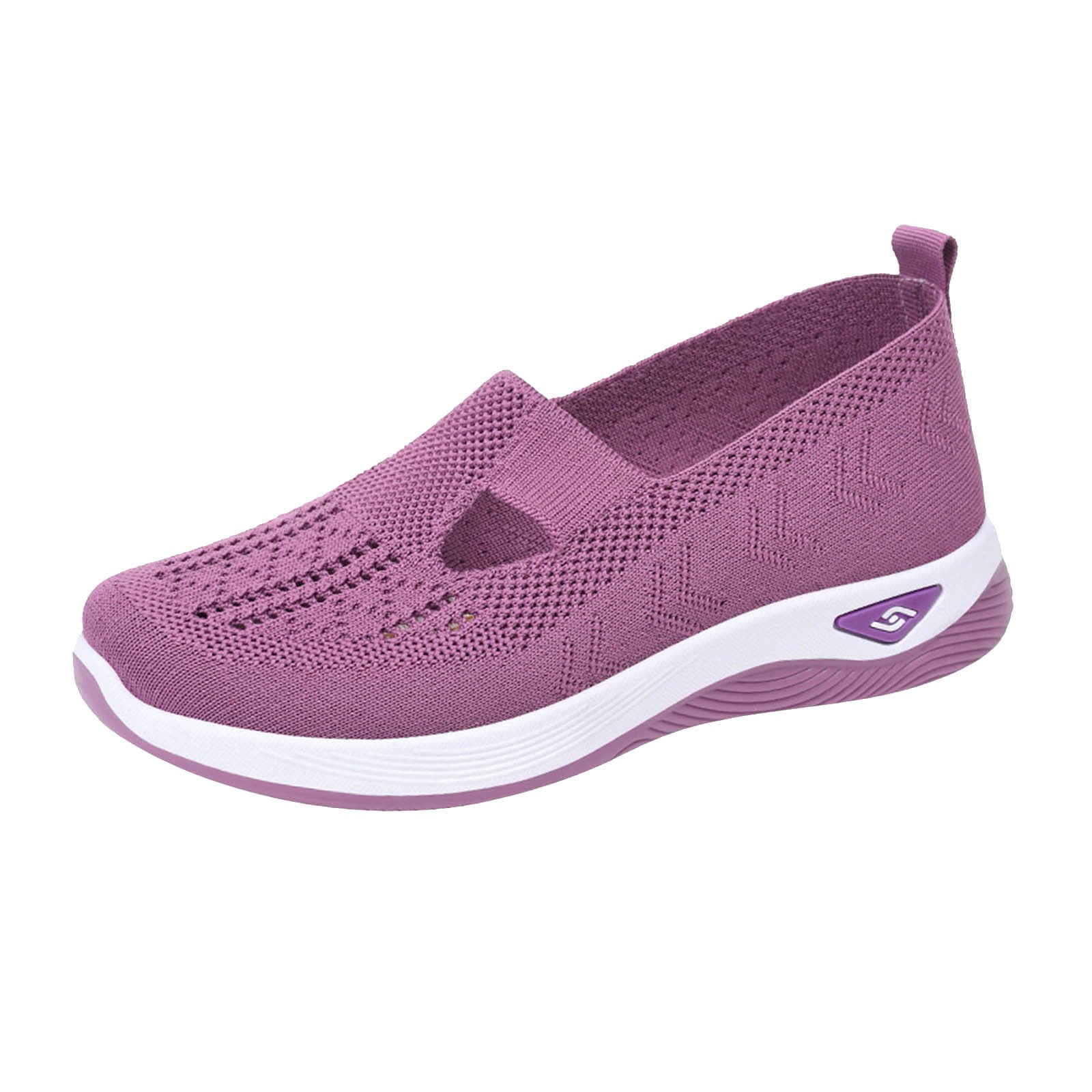Yindaity Womens Slip On Sneakers Women's Walking Shoes Comfortable
