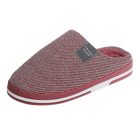 Yindaity Womens Slippers Size Warm House Slippers,Winter Cozy Women's Bedroom Indoor Slippers Non-Slip(Pink,9.5)