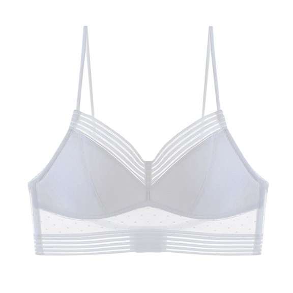 Yindaity sexy bras Lace Bralettes for Women White,S