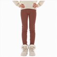 thumbnail image 1 of Yindaity Girls Leggings Girls' Sweatpants, Functional Pockets, Elastic Waistband & Drawstring Closure(Coffee,9-10 Years), 1 of 7