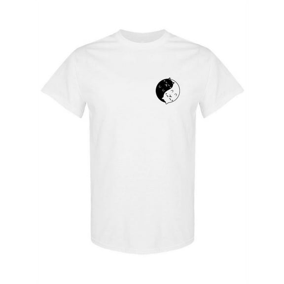 Ying And Yang Kittens T-Shirt Women -SPIdeals Designs, Female 4X-Large
