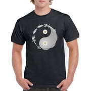 Ying And Yang Men T-Shirt, Male Large