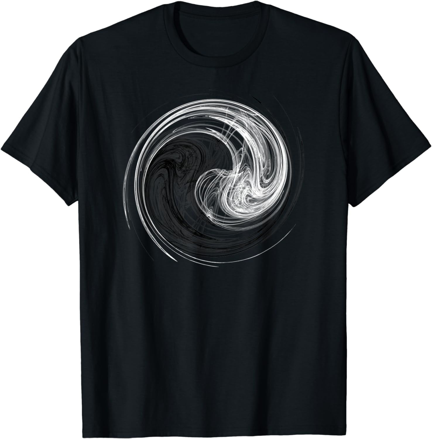P+T YING YANG TSHIRT DRESS