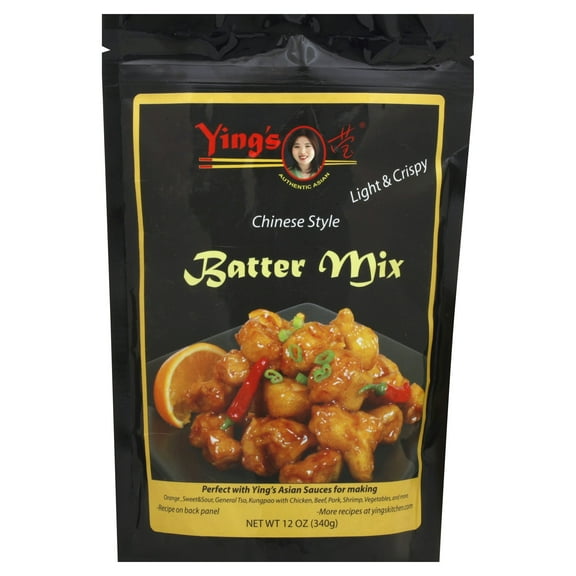 Ying's Crispy Light Batter Mix 12 oz (Pack of 8)