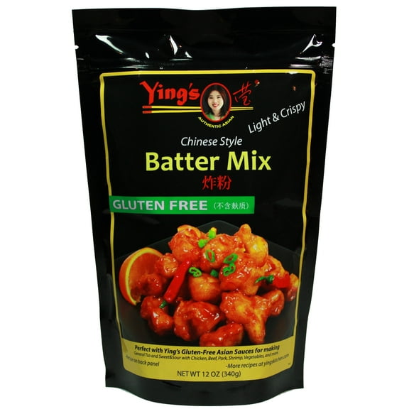 Ying's Light and Crispy Batter Mix, GF 12 oz Pouch