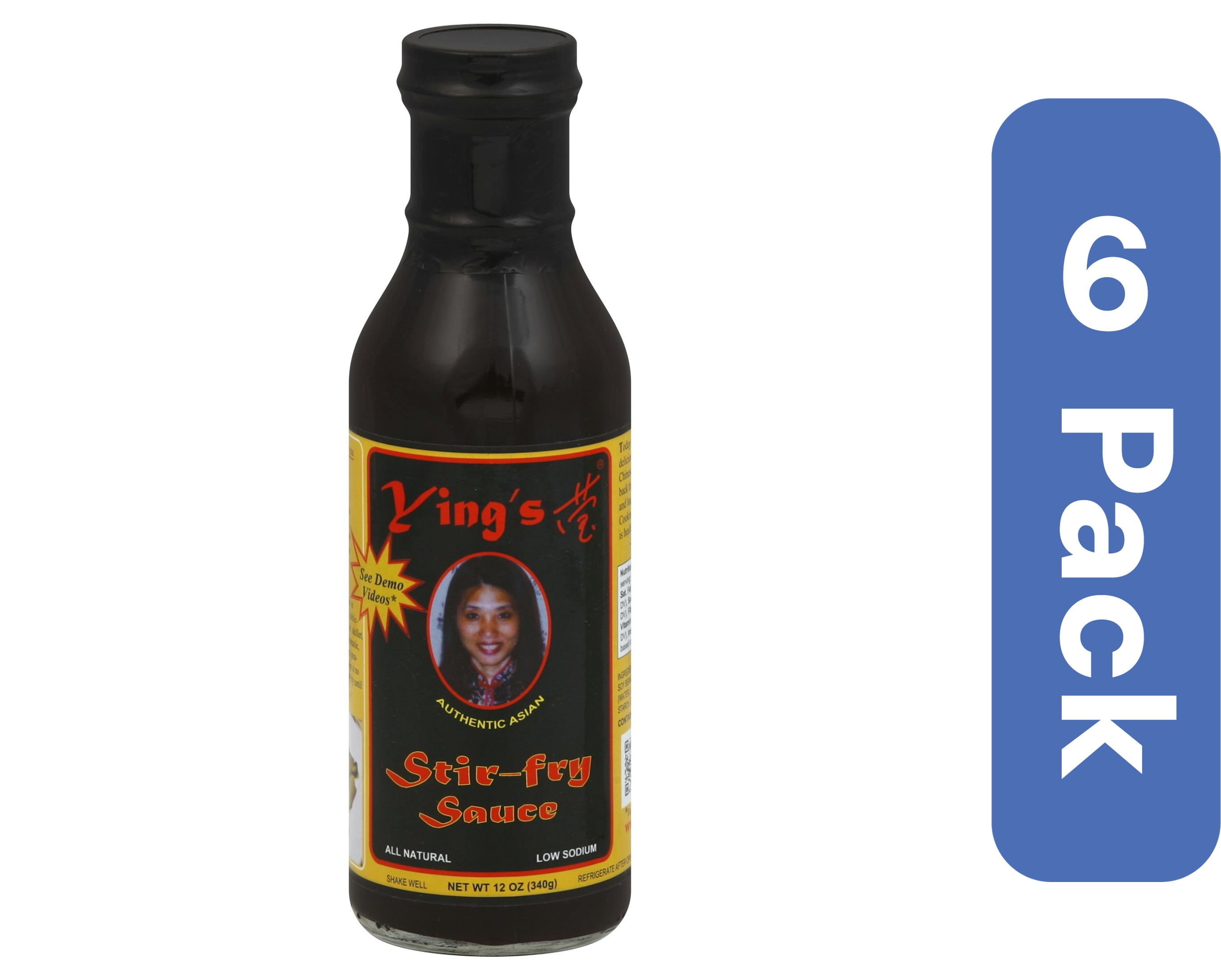 Ying's Stir Fry Sauce 12 oz (Pack Of 6)