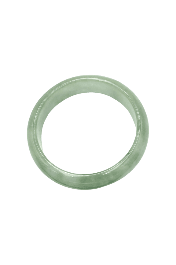 Jade Bangle 48-60mm up | Yingmart Olive Green Jade Jadeite Bracelet for Men, Women, Grandmother, Sister – Vintage Elegance (52-54mm)