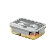 YingTaiLi Lunch Box - Lunch Container with Compartments - Stainless Steel Lunch Box Food Warmer - Reusable Bento Box Lunch Warmer for Heating Food - Bento Lunch Box for office Work for Men Women
