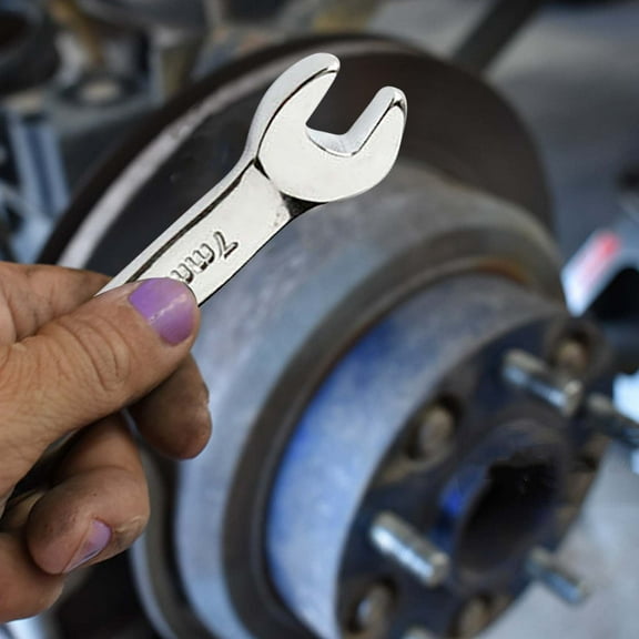 YingTaiLi Ratchet Wrench Mini Wrench,1pc,Steel,Short-handled,Multi-functional,Bidirectional,Open-end,6mm-7mm,Compact,Portable,Ideal for Automotive Repairs Home Maintenance DIY Tasks,Tight Spaces Tool