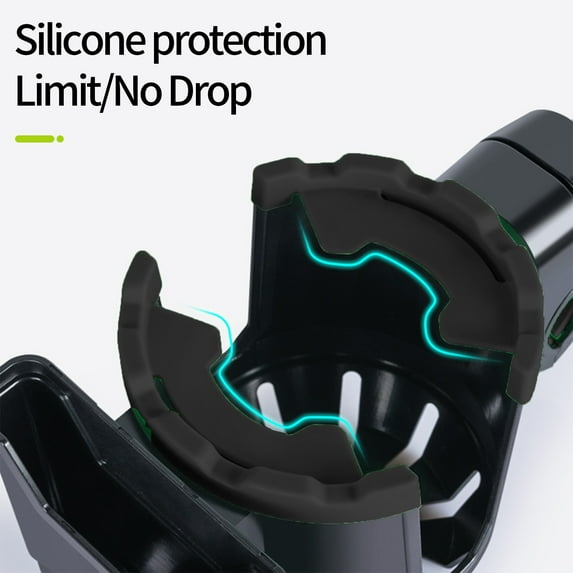 YingYouFu 2-In-1 Cup with Phone - Universal Bike Cup and Phone for Stroller, Bike, Wheelchair,, Or Scooter, Convenient and Practical for Use