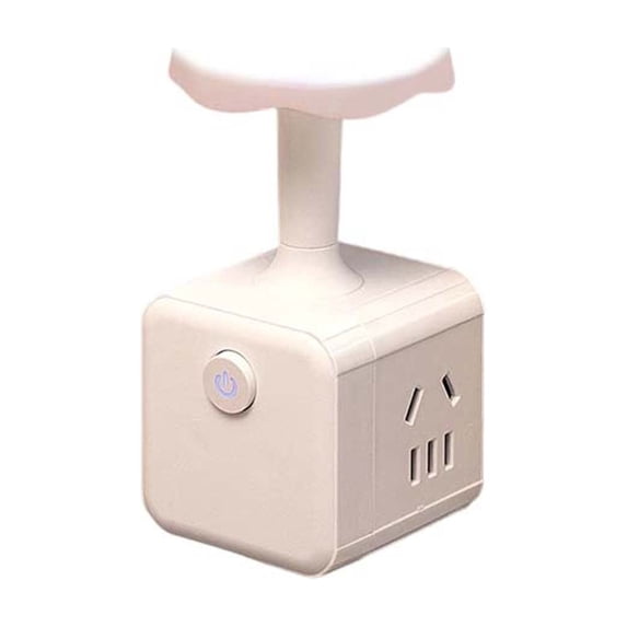 YingYouFu 2 In 1 Socket LED Night Lamp, Mini Plug In Ambient Light, Gentle Glow Light for Bedroom Spaces, Home Living Areas, Daily Use