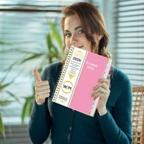 YingYouFu 2026 Planner, Weekly and Monthly Planner Calendar, January 2026 - December 2026 Planner Flexible Cover Durables Twin Wires Binding with Tabs, Inner Pocket, A