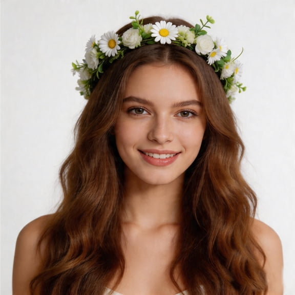 YingYouFu 2PC Forest Themed Rattan Wreath Headband, Braided Vine Crown for Nature Costume, Woodland Fairy Hair Garland for Kids Party, Photo Prop, Outdoor Play, Festival
