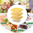 thumbnail image 1 of YingYouFu 3-Pack Glass Food Storage Containers with Locking Lids - Leakproof Stackable Containers for Meal Prep, Leftovers, Snacks, Office Lunch (460ml), Yellow, 1 of 6