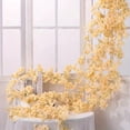 thumbnail image 1 of YingYouFu Artificial Cherry Blossom Garland Fake Flower Vine Spring Garland Rattan Hanging Indoor Home Thanksgiving Party Decor, 1 of 7