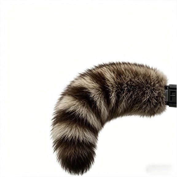 YingYouFu Car Decoration with Moving Tail, Remote Control Furry Fluffy Trunk Accessory, Rechargeable Auto Stuffed Ornament for Vehicle, Back Seat, Dashboard