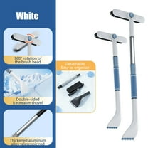 YingYouFu Car Multi-Funnyction Snow Shovel - Retractable Aluminum Alloy Car Snow Shovel, Ice Scraper, Defrost Shovel, Snow Board for Vehicle, Easy Storage and Transport for Winter Weather