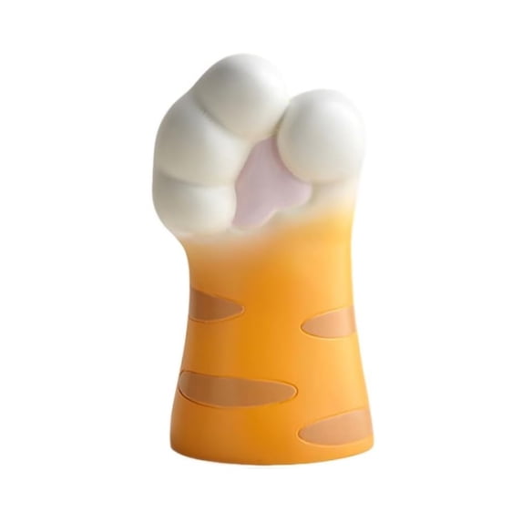 YingYouFu Cat Paw Resin Vase, Mini Flower Arrangement Container, Cute Shaped Tabletop Decor for Living Room, Planter for Office Shelf, Desk