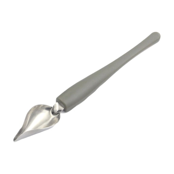 YingYouFu Culinary Drawing Decorating Spoon, Stainless Steel Precision Sauce Drizzle Spoon, Kitchen Tool for Cake Dessert Coffee Plating Fine Dining Use