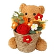 thumbnail image 1 of YingYouFu Cute Plush Bear With Crochet Flowers For Mothers Valentines Day Birthday Anniversary Personalized Thoughtful Romantic Love Gifts Home Decor, 1 of 6