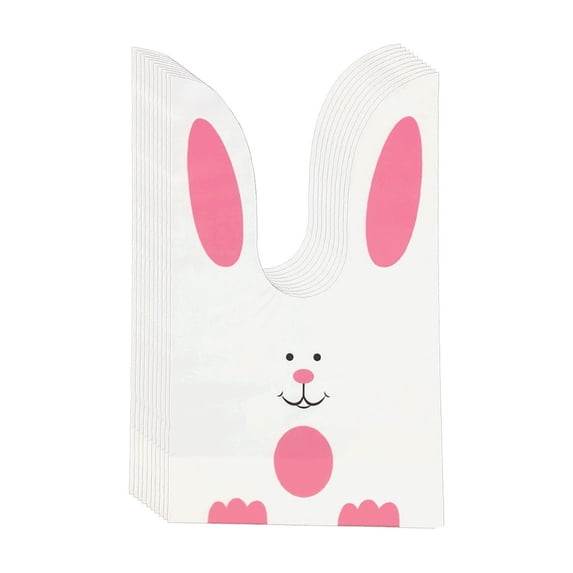 YingYouFu Easter Baking Bags 50 Pcs Candy and Dessert Packaging Bags for Cookies Treats, Holiday Party Favor Bags for Goodies and Snacks, Spring Celebration Supplies