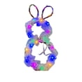thumbnail image 1 of YingYouFu Easter Bunny Ear Wreath, Illuminated Decorative Vine Wreath, LED Lighted Rabbit Ear Shape, Indoor Outdoor Festive Home Decor, Spring Party Decoration, 1 of 6