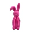thumbnail image 1 of YingYouFu Easter Decorations Flocked Bunnies Figurine with Bow tie Flocking Rabbit Tabletop Ornament for Easter Centerpieces for Spring Table Decor, Party Supplies Home Party Office(Bright Colors), 1 of 6
