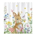 thumbnail image 1 of YingYouFu Easter Shower Curtain, Bath Linen Fabric No Drill Hooks Required, Waterproof Bathroom Decor with 12 Hooks for Holiday Decor, 1 of 6
