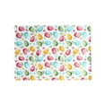 thumbnail image 1 of YingYouFu Easter Tablecloth Fabric Printed with Egg Design Kitchen Napkin for Dining Table Spring Festival Party Dish Towel, 1 of 6