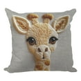 thumbnail image 1 of YingYouFu Easter Throw Pillow Covers Lmitation Embroidery Printing Around The Animal Printed Decorative Pillow Case Cushion Cover Home Decoration, 1 of 6