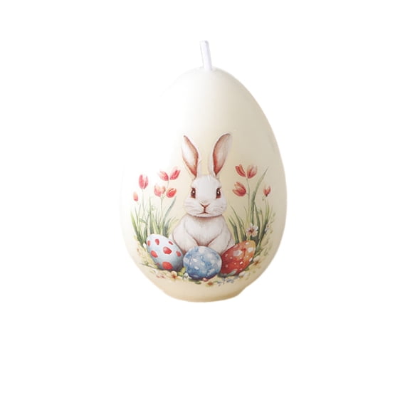 YingYouFu Egg Aroma Candle, Easter Egg Shell Shaped Scented Wax Candle, Decorative Gift Candle for Spring Table Centerpiece Holiday Home Decor